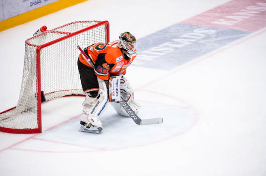 Karlskronas målvakt Johan Holmqvist