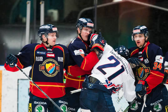 Linköpings Anton Blomberg i bråk med Djurgårdens Andreas
