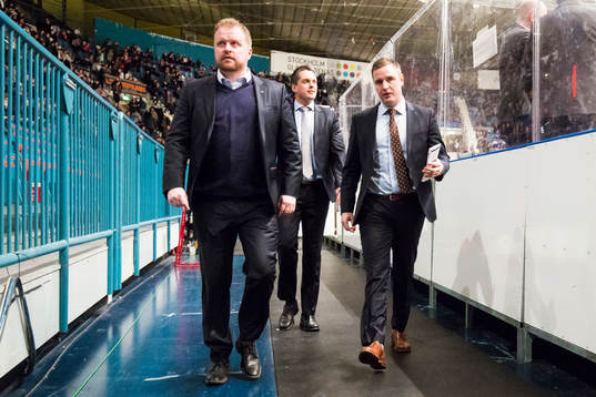 Linköpings tränare Dan Tangnes, assisterande tränare