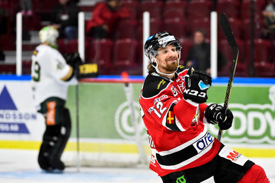 Malmö Redhawks Andreas Thuresson jublar