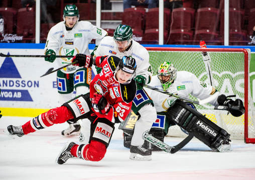 Malmö Redhawks Fredrik Händemark i närkam med