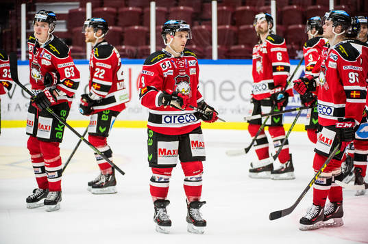 Malmö Redhawks Fredrik Händemark, Jeremias Augustin,