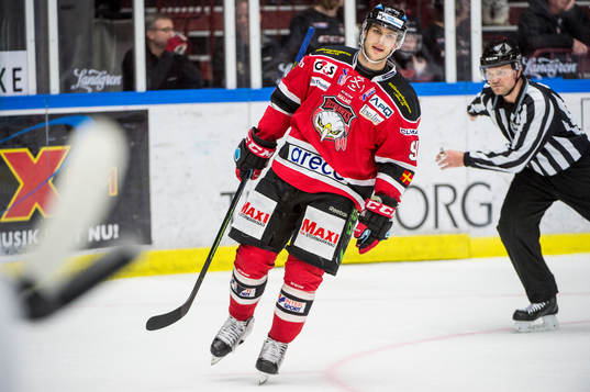 Malmö Redhawks Björn Svensson deppar