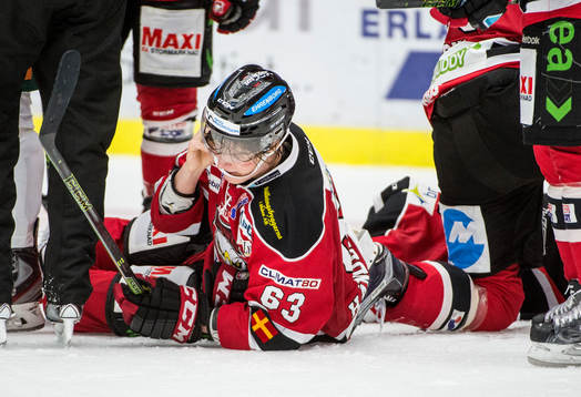 Malmö Redhawks Fredrik Händemark på isen