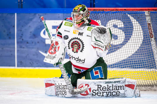 Frölundas målvakt Johan Gustafsson