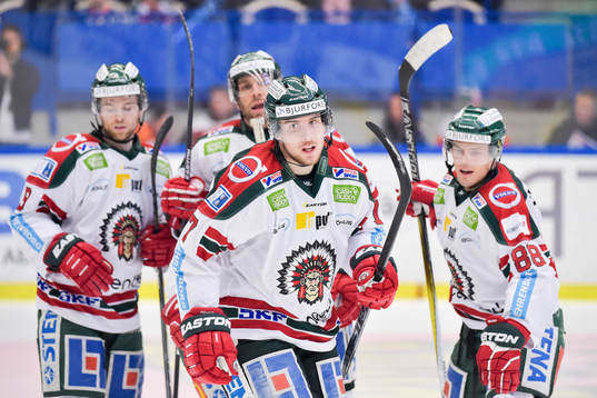Frölundas Henrik Tömmernes jublar