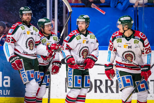 Frölundas Christoffer Persson, Andreas Johnson, Spencer