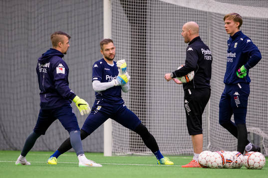 IFK Göteborgs målvakt Erik Dahlin, målvakt John