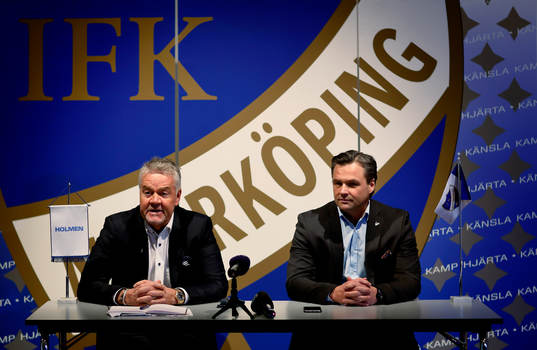 Nya Idrottsparken Norrköpings ordförande Peter Hunt