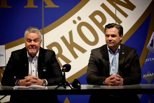 Nya Idrottsparken Norrköpings ordförande Peter Hunt