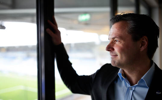 Nya Idrottsparken Norrköpings ordförande Peter Hunt