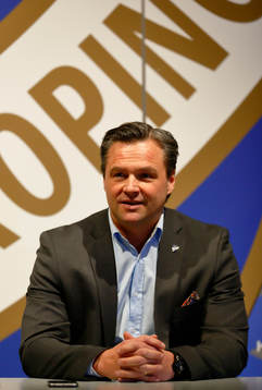 Nya Idrottsparken Norrköpings ordförande Peter Hunt