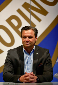 Nya Idrottsparken Norrköpings ordförande Peter Hunt