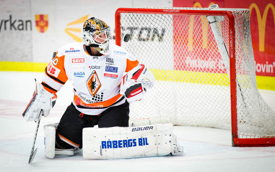 Karlskronas målvakt Johan Holmqvist