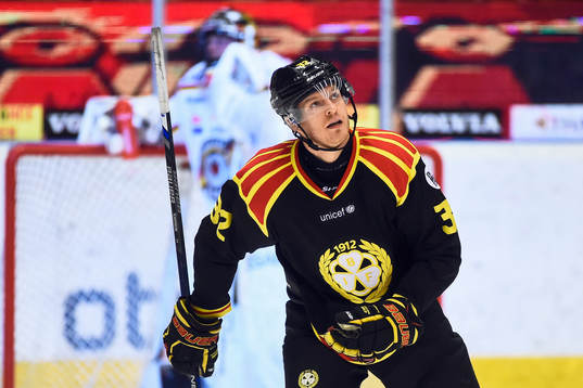 Brynäs Nick Johnson jublar