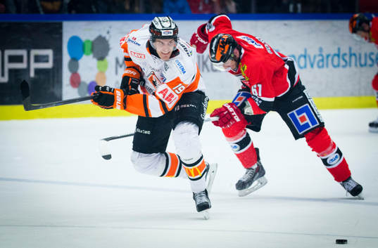 Karlskronas Kristoffer Söder och Örebros Justin Hodgman