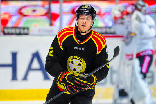 Brynäs Nick Johnson jublar