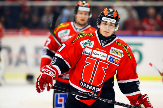 Örebros Joel Mustonen deppar