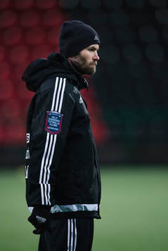 Brommapojkarnas tränare Olof Mellberg