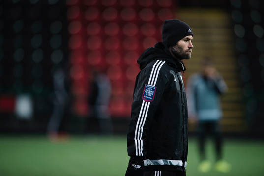 Brommapojkarnas tränare Olof Mellberg