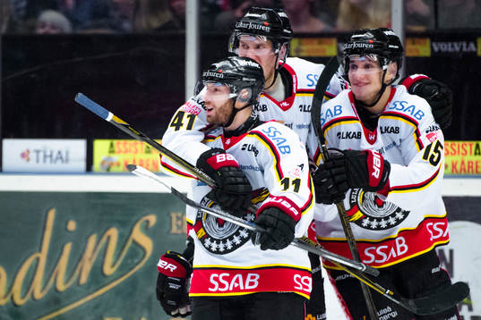 Luleås Jacob Micflikier, Ilari Melart och Christian Jaros