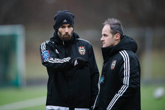 Brommapojkarnas tränare Olof Mellberg