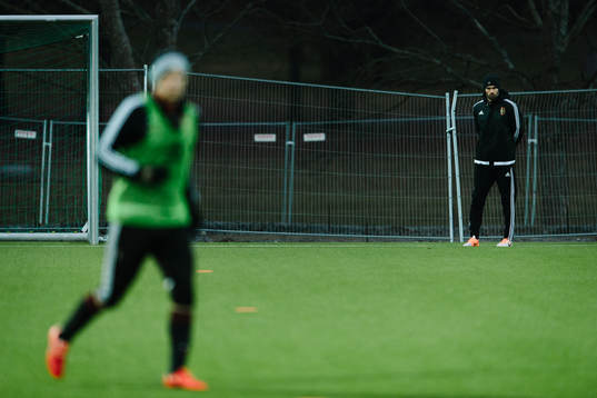 Brommapojkarnas tränare Olof Mellberg