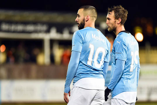 Malmös Guillermo Molins och Magnus Wolff Eikrem