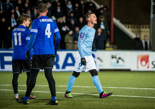Malmös Markus Rosenberg är irriterad vid Fremad Amagers