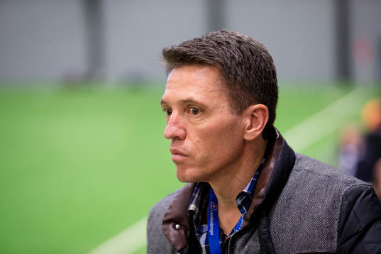 IFK Göteborgs sportchef Mats Gren på läktarna