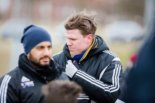 Ängelholms tränare Christian Järdler