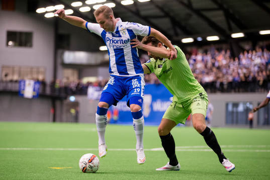 IFK Göteborgs Gustav Engvall mot Sarpsborgs Anders Östli