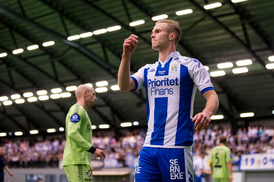 IFK Göteborgs Gustav Engvall deppar