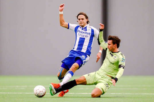 IFK Göteborgs Tom Pettersson och Sarpsborgs Anders Trondsen