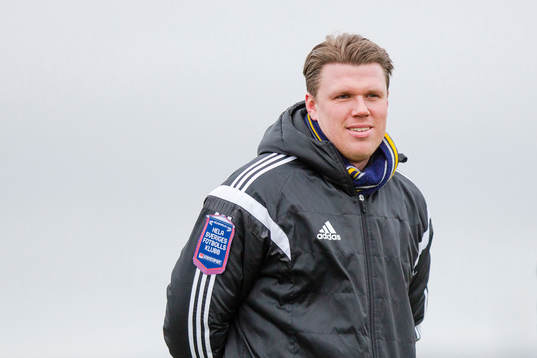 Ängelholms tränare Christian Järdler