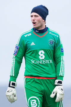 Ängelholms målvakt Carl Lindell