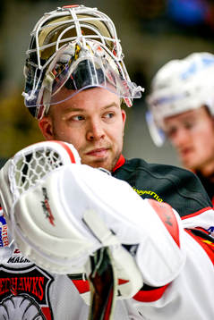 Malmö Redhawks målvakt Pontus Sjögren