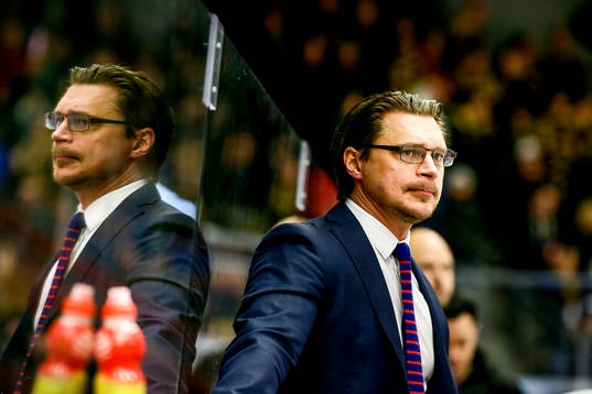 Malmö Redhawks tränare Björn Hellkvist