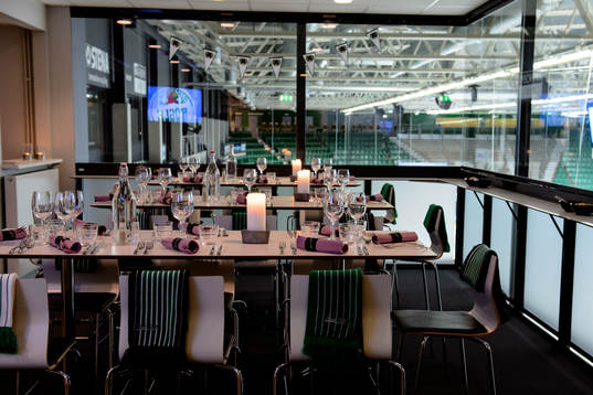 En loge i Lindab Arena