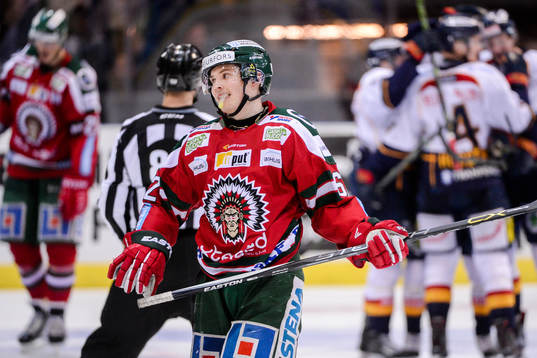 Frölundas Artturi Lehkonen deppar