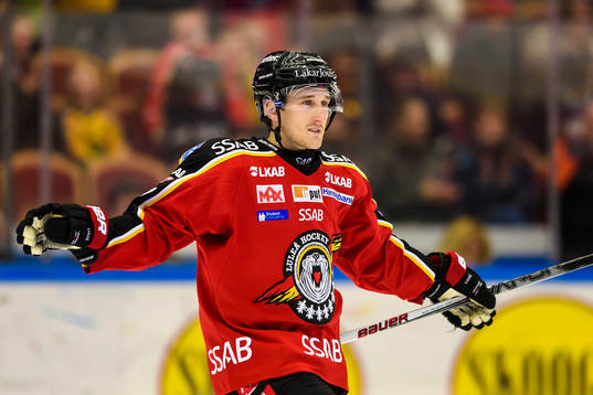 Luleås Bill Sweatt jublar