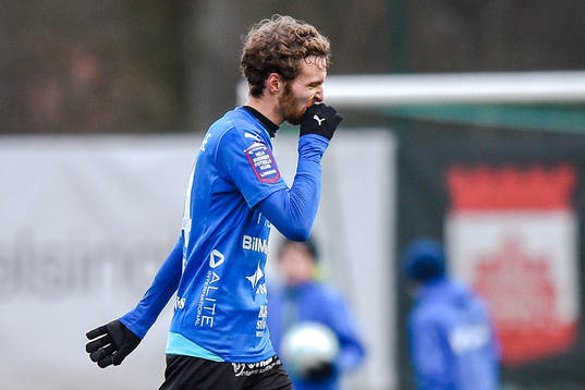 Halmstads Alexander Henningsson deppar