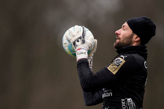 Halmstads målvakt Stojan Lukic