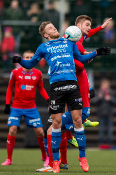 Halmstads Alexander Ruud och Helsingborgs Johan Mårtensson