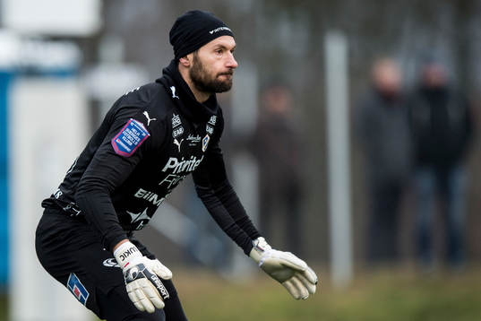 Halmstads målvakt Stojan Lukic