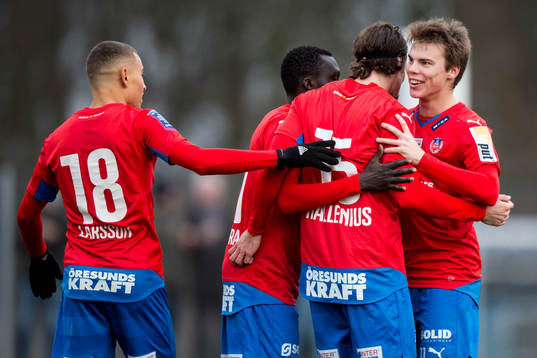 Helsingborgs Jordan Larsson, Lalawélé Atakora och Elias