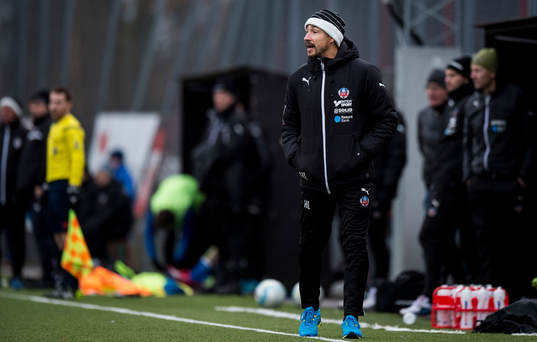 Helsingborgs manager Henrik Larsson