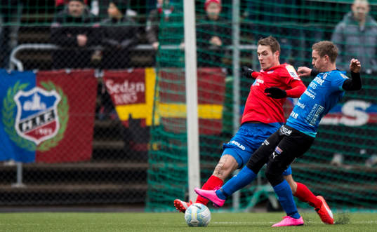 Helsingborgs Frederik Helstrup och Halmstads
