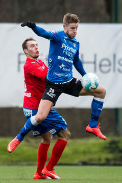 Helsingborgs Frederik Helstrup och Halmstads Alexander Ruud
