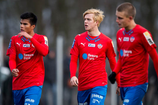 Helsingborgs Jonathan Larsson, Alexander Achinioti-Jönsson